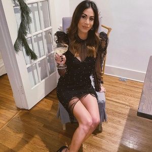 For Love And Lemons Black Dress